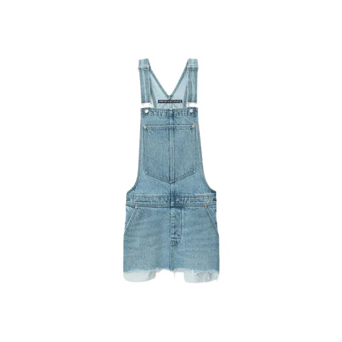 Alexander Wang SS24 Sleeveless Dress Women's Indigo Александр Ванг SS24 Без рукавов Платье Женское Индиго