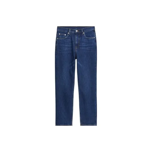 ARKET Темно-синие Женские Джинсы