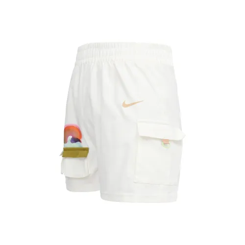 NIKE Sportswear Парусный белый Женские Повседневные шорты