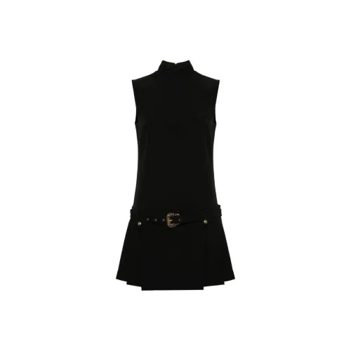 VERSACE JEANS COUTURE SS24 Без рукавов Платье Женское Черное