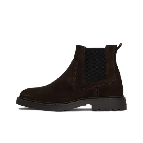 Tommy Hilfiger Короткий Челси 3,2 см Мужской Коричневый