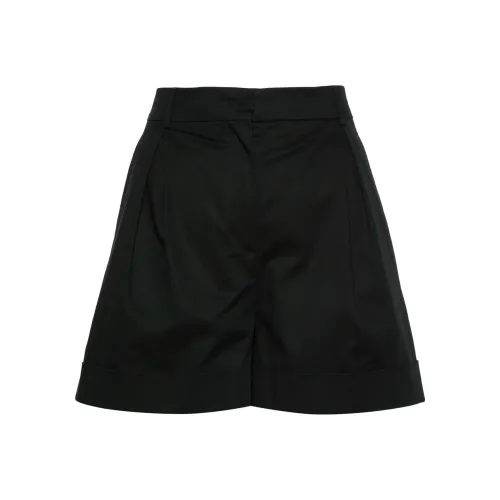 MOSCHINO Повседневные шорты Женские Черные