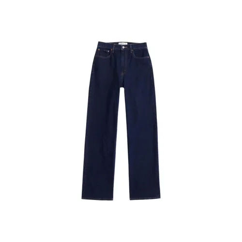 Abercrombie＆Fitch Джинсы Женские Темно-синий