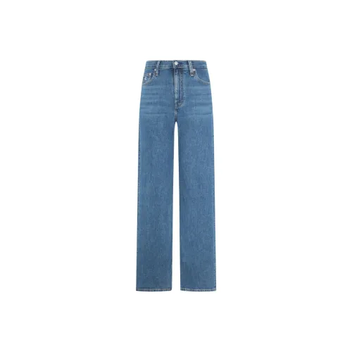 Calvin Klein 1A4 Джинсовый светло-голубой Женские Джинсы