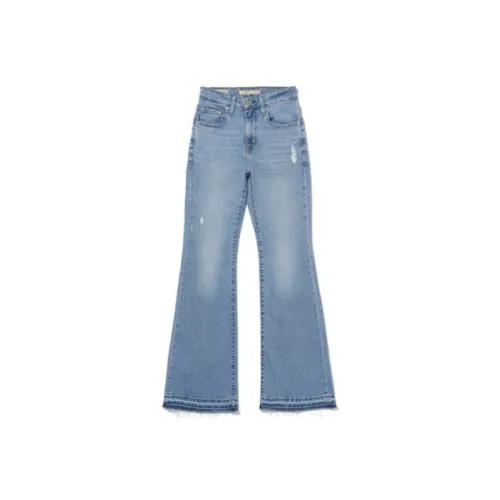 Levis Светло-синие Женские Джинсы