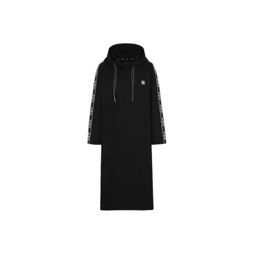 MLB Длинное платье с длинными рукавами женское черное