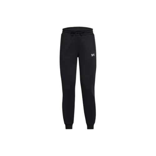 Under Armour Fleece Woven Training Pants Women's Black Under Armour Флис Вязаные Тренировочные Брюки Женские Черные