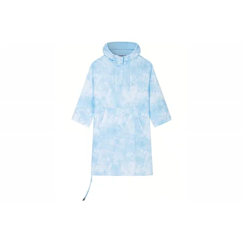 Anta Life Collection Ледниково-голубой Женские Длинные Платья с Рукавами