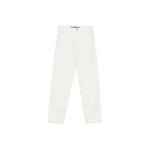 JIL SANDER Белые Женские Джинсы