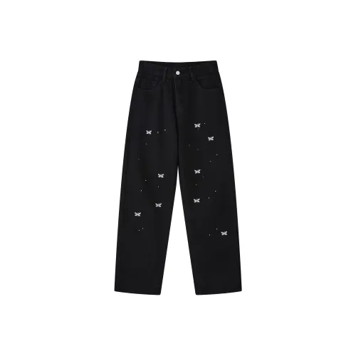 HAGEGREN Черные Унисекс Джинсы