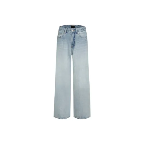 LIUREGALI Светло-синие Женские Джинсы