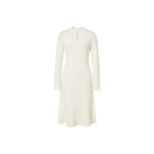 Hopeshow Длинное платье с длинными рукавами женское