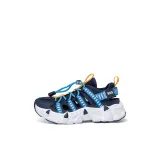 Глубокий синий, апельсин