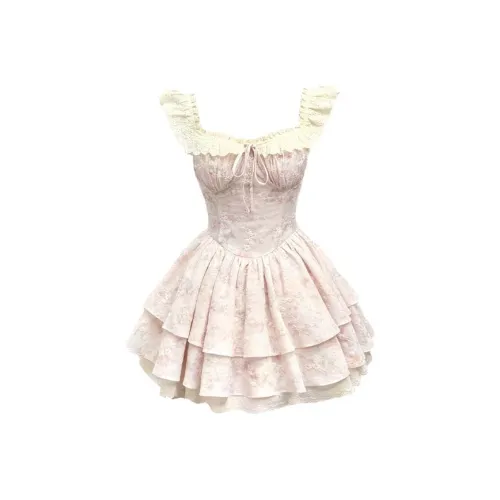 PAVLISOVA Короткое платье с короткими рукавами женское