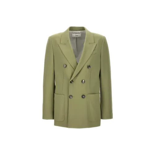 AMIPARIS Бизнес-костюм мужской зеленый