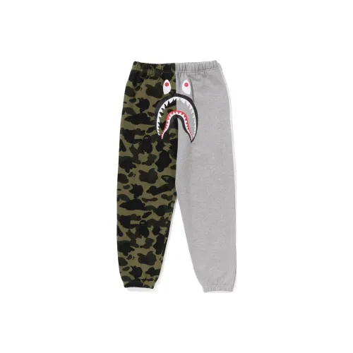 A BATHING APE 1ST CAMO Series Вязаные Спортивные Штаны Женские