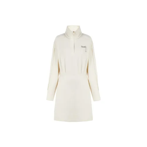 COCOON Длинное платье с длинными рукавами женское