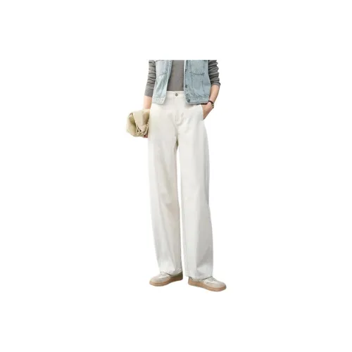 YALIDA Джинсы Женские Кокосовое Молоко Белый K0