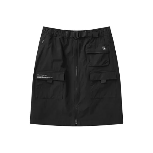 FILA Черные Женские Повседневные Длинные Юбки