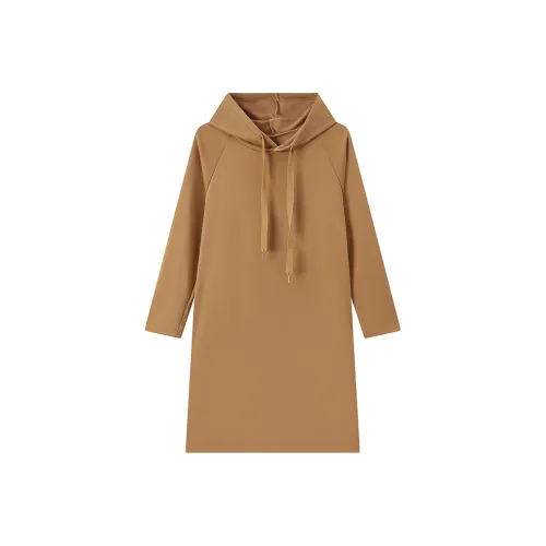 EIDOLON GRAIN Весна-осень Длинный рукав Платье Женское