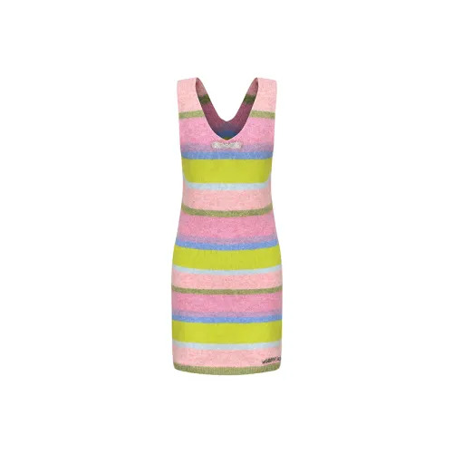 ARTE PURA Без рукавов Платье Женское Радужное