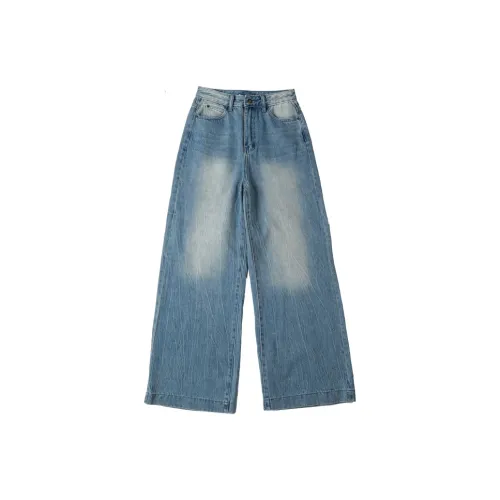 Y.Y.V Синие Унисекс Джинсы