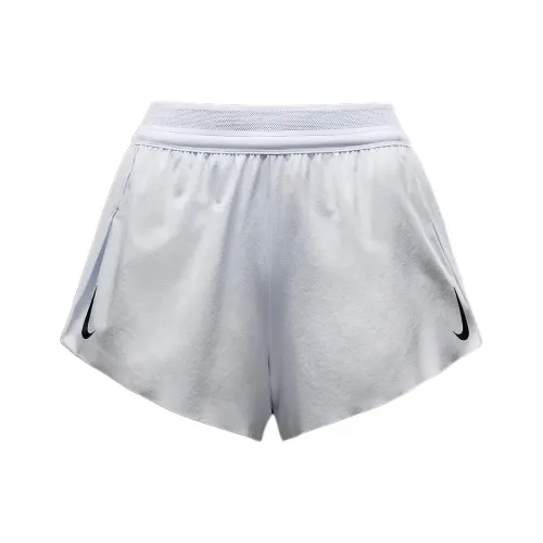 nike AEROSWIFT Dri Fit ADV Повседневные шорты Женские Футбольно-серый Готический Обсидиан