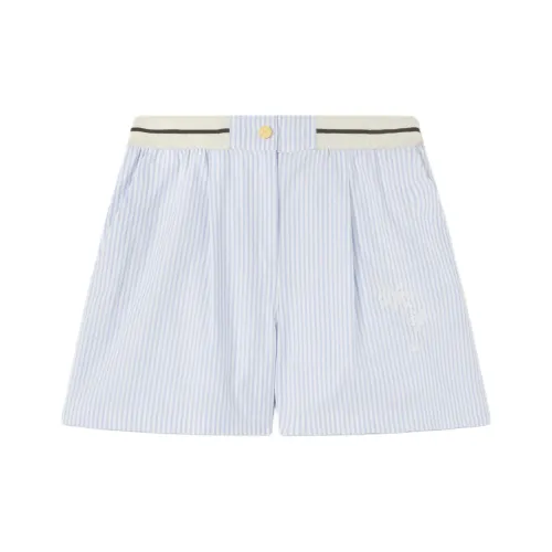 PALM ANGELS Повседневные шорты Женские Светло-синие