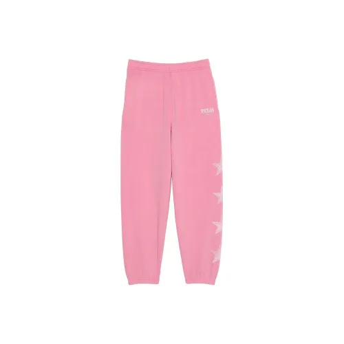 Victoria's Secret Светло-розовые Женские Вязаные Спортивные Брюки