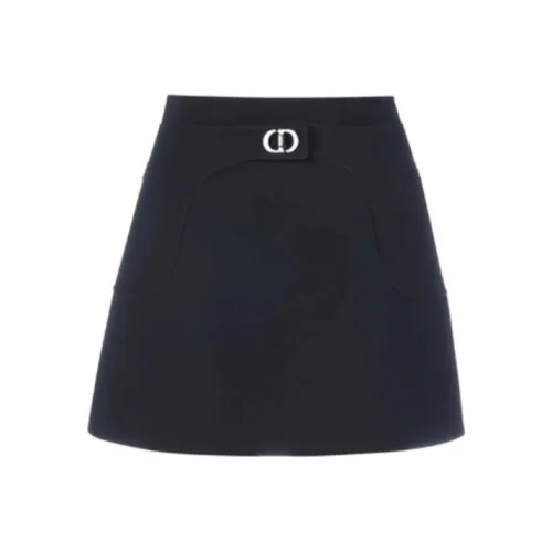Dior Quarterly New Products Черные Женские Повседневные Короткие Юбки