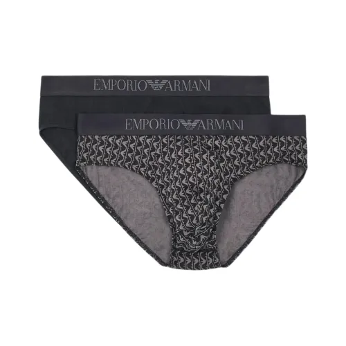 EMPORIO ARMANI Трусы Мужские 2 упаковки черный