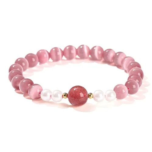 LuluCanaan Стекло Кошачий глаз Браслеты Женские