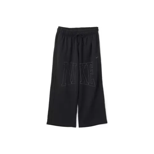 nike Swoosh AS W NSW S OH FLC Вязаные тренировочные брюки женские черные