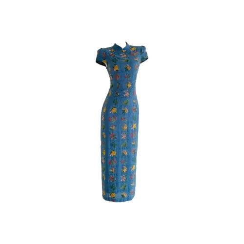 ARIADNAW STUDIO Короткий рукав Платье Женское Изображение Цвет