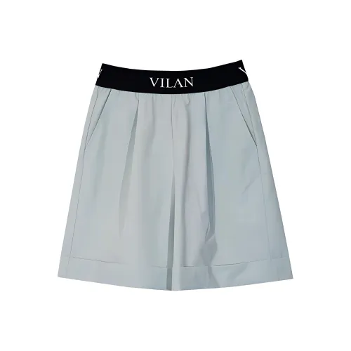 VILAN Повседневные шорты женские Cocktail зеленый