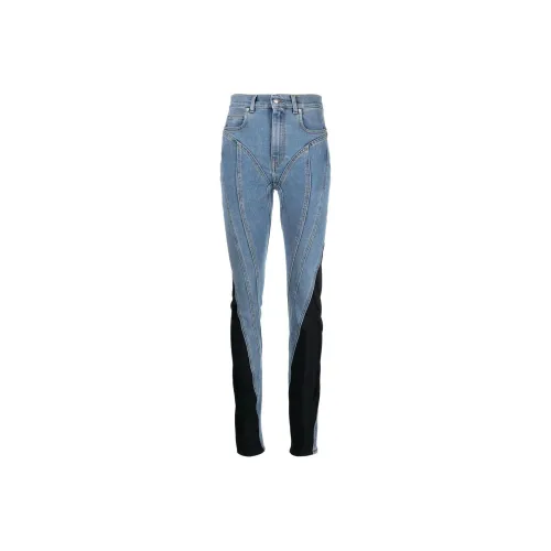 Mugler Blue Women's Jeans Mugler Синий Женские Джинсы