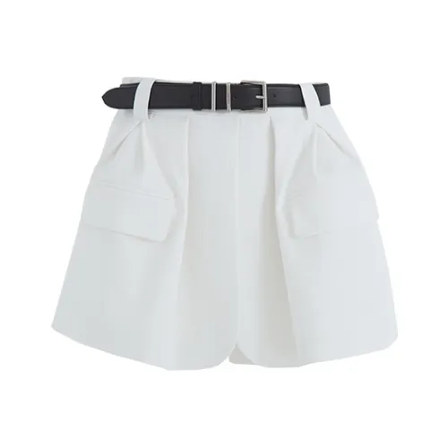 JORYA Повседневные шорты Женские Белые