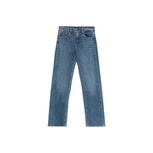 7 FOR Все MANKIND Джинсы Женские Индиго