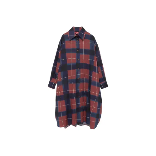 Vivienne Westwood Red Женские Длинные Рукава Платья