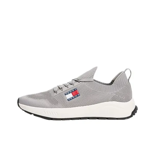 Tommy Hilfiger TRAINERS Низкий Топ Повседневная Обувь Мужская Серый