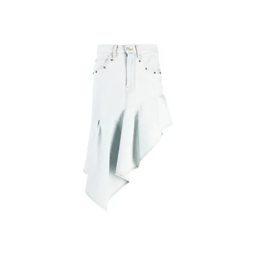 Off Белый SS21 Белый Женские Повседневные Короткие Юбки