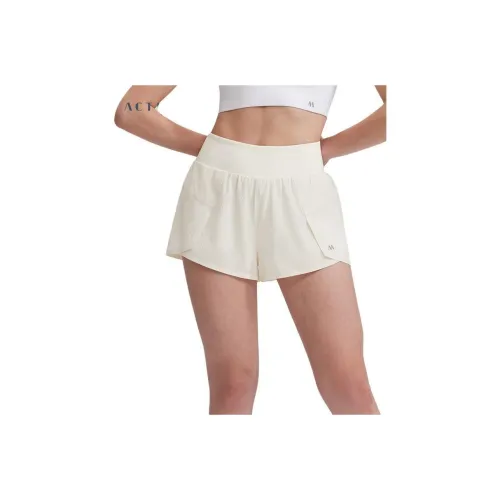 MAIA ACTIVE Повседневные короткие юбки Женские Siberian Белый