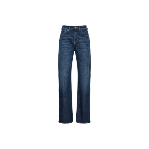 PINKO SS24 Джинсы Женские Морской Синий