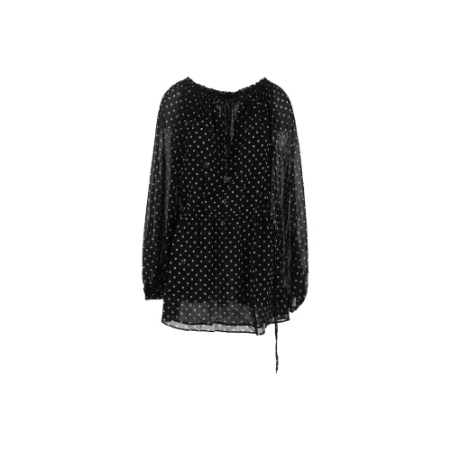 Rotate Black Женские Длинные Рукава Платья