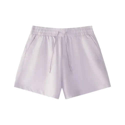 FILA FUSION FOBFUSION LIFE SS25 Повседневные шорты Женские Лаванда Бабочково-фиолетовый ПУ (полиуретан)