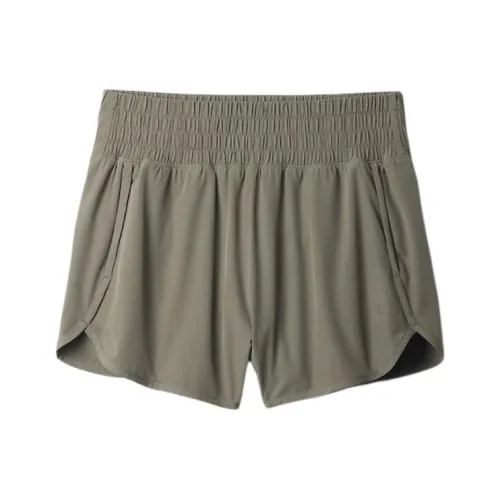 GAP Повседневные шорты Женские Зеленые Серые