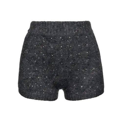 PINKO SS24 Повседневные шорты Женские Серые