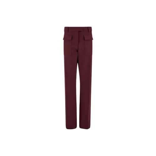 Ferragamo Карго Брюки Женские Оксфорд Кровавый