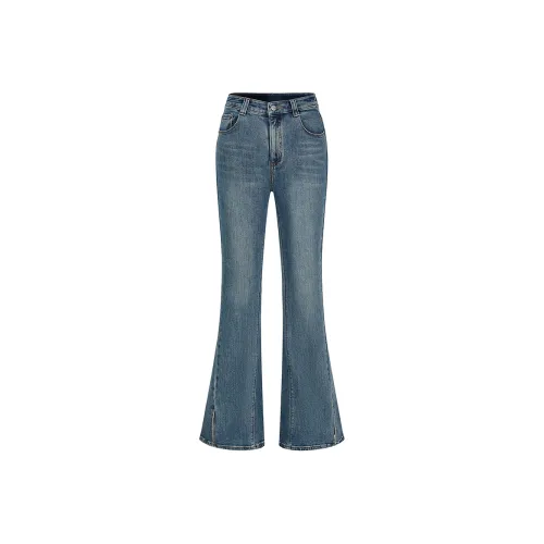 JZ. ANNAKRO Джинсы Женские Синий Тон