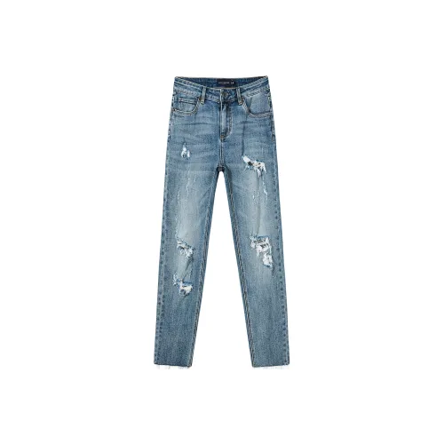 LUCKY BRAND Джинсовый синий Женские джинсы